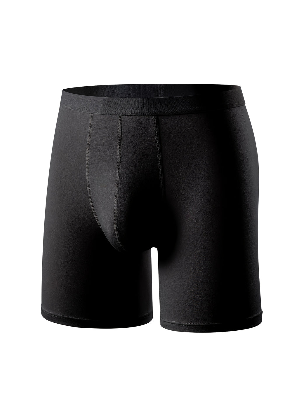 Men's mid-rise bamboo fiber boxer shorts - Moisture-wicking, breathable underwear