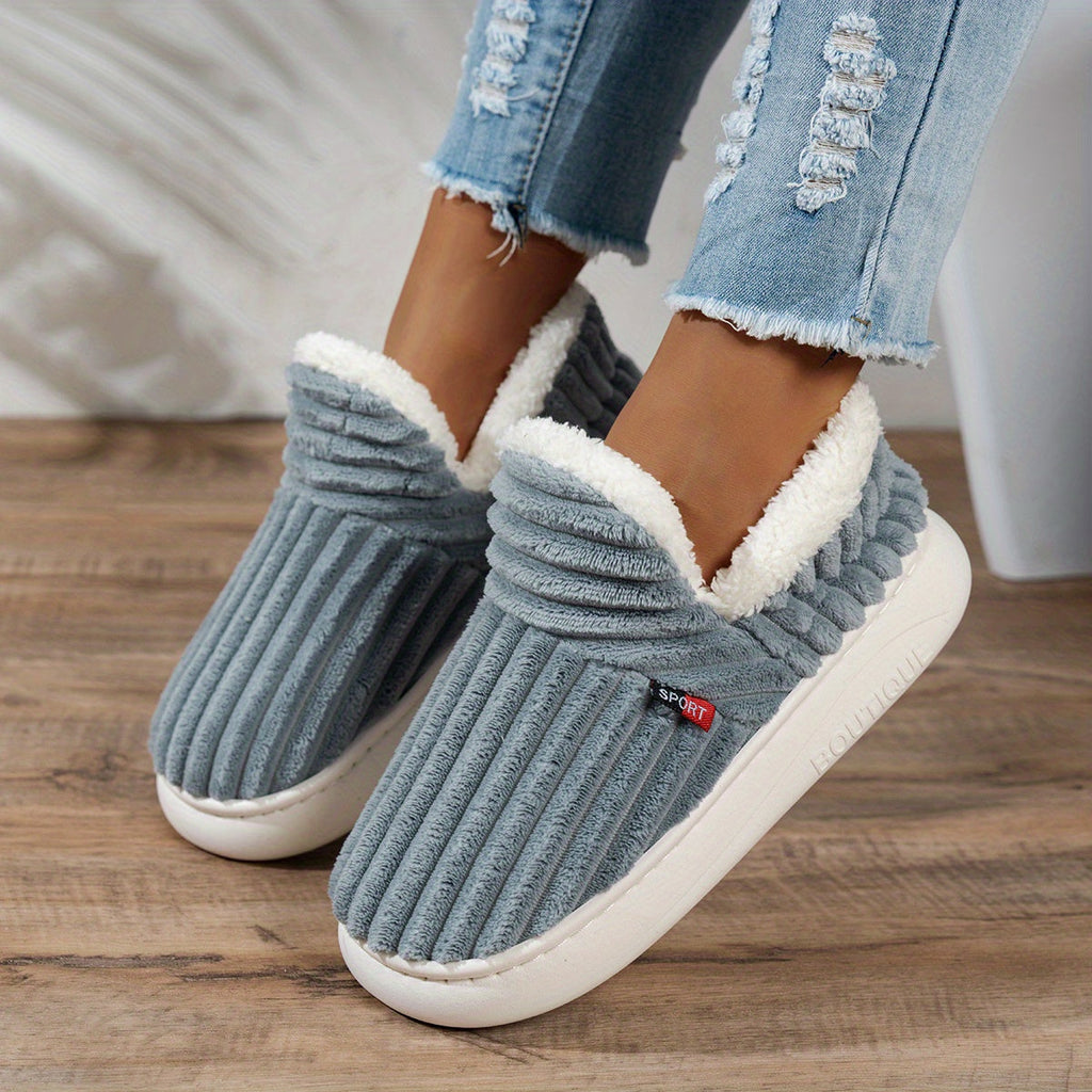 Cozy Step Plush Slippers