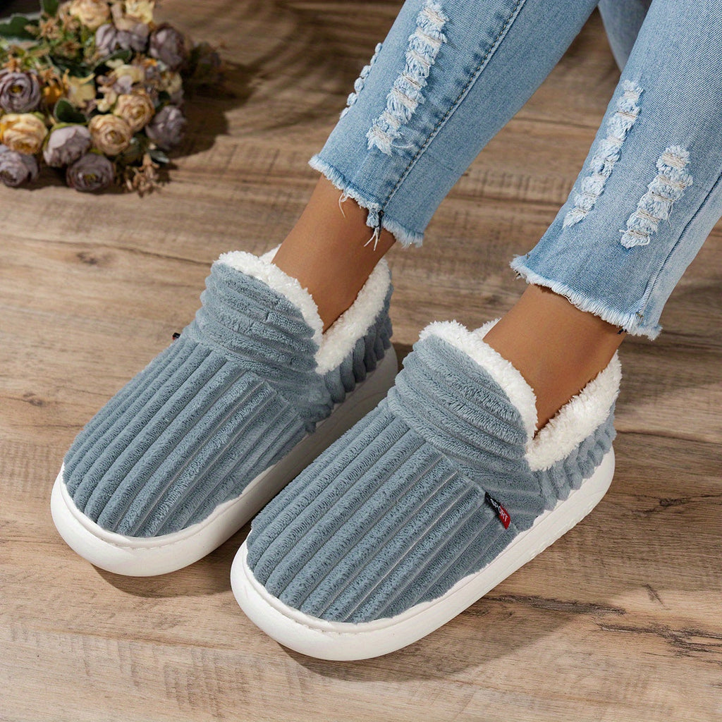 Cozy Step Plush Slippers