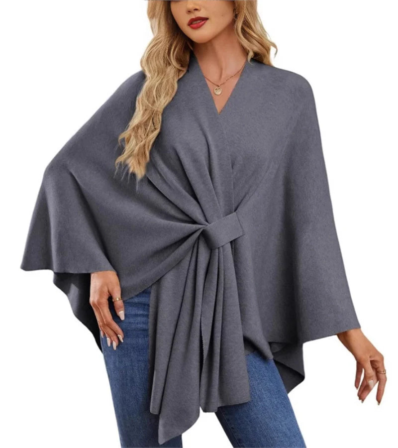Marisa | Chic multi-purpose poncho cape