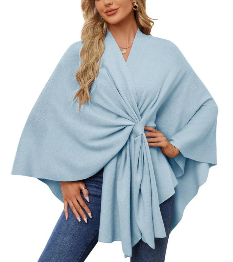 Marisa | Chic multi-purpose poncho cape