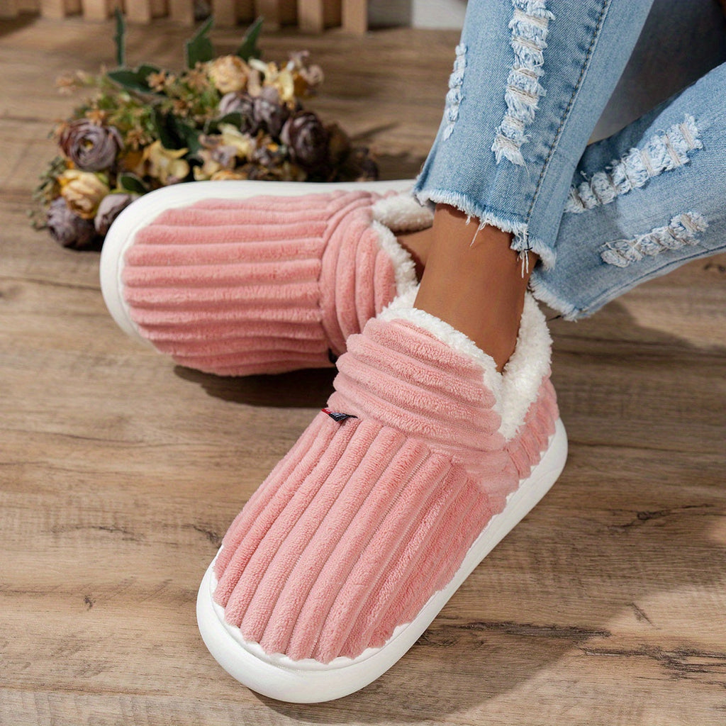 Cozy Step Plush Slippers