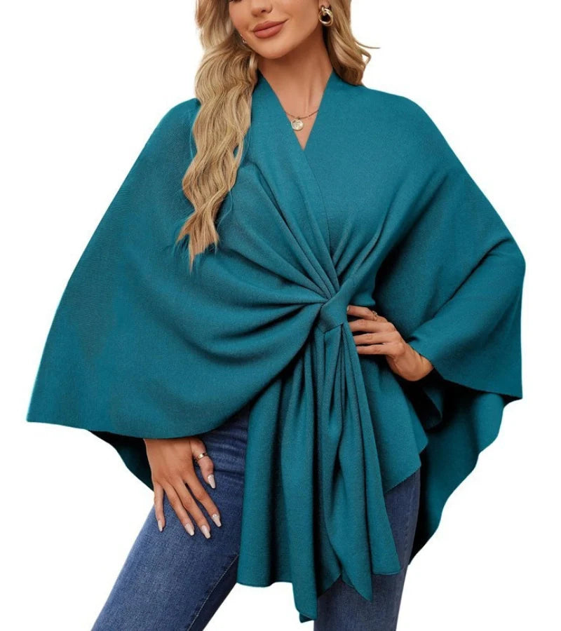 Marisa | Chic multi-purpose poncho cape