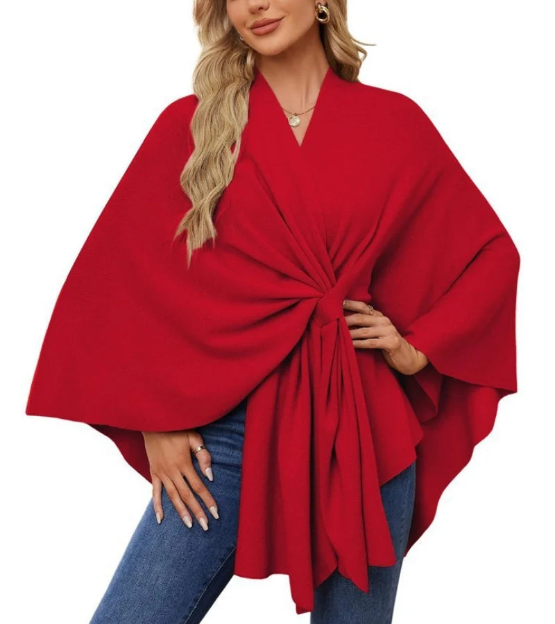 Marisa | Chic multi-purpose poncho cape