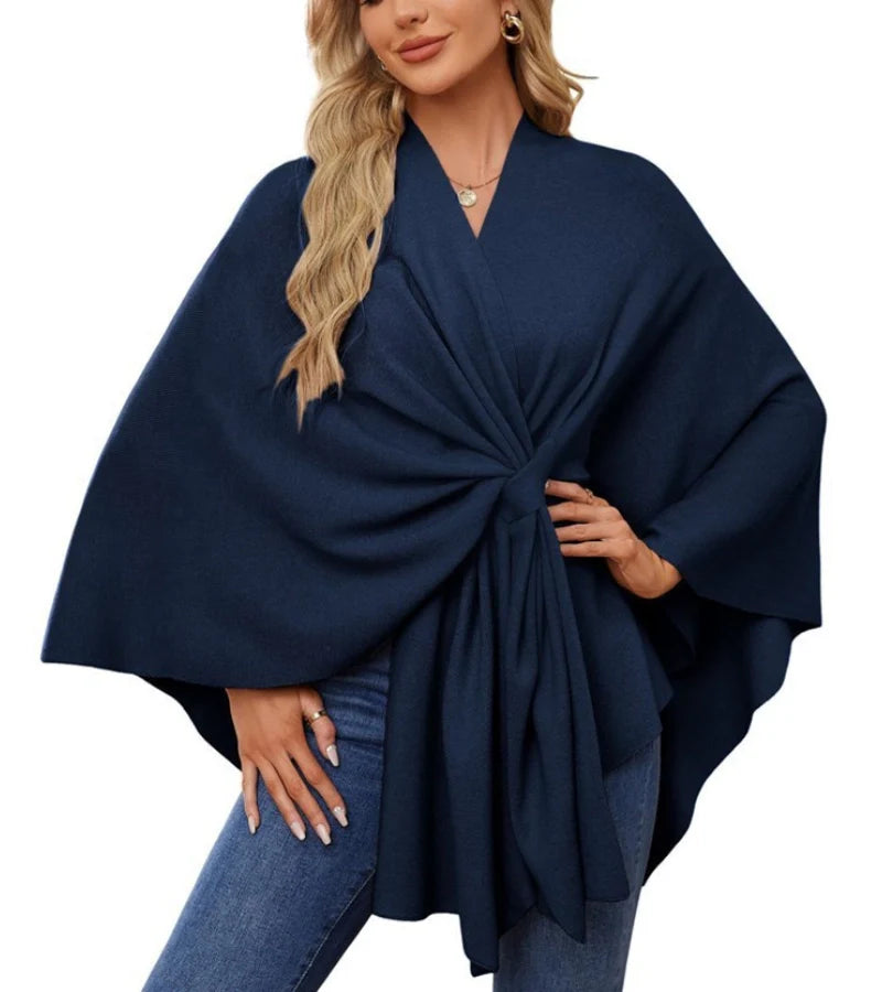 Marisa | Chic multi-purpose poncho cape