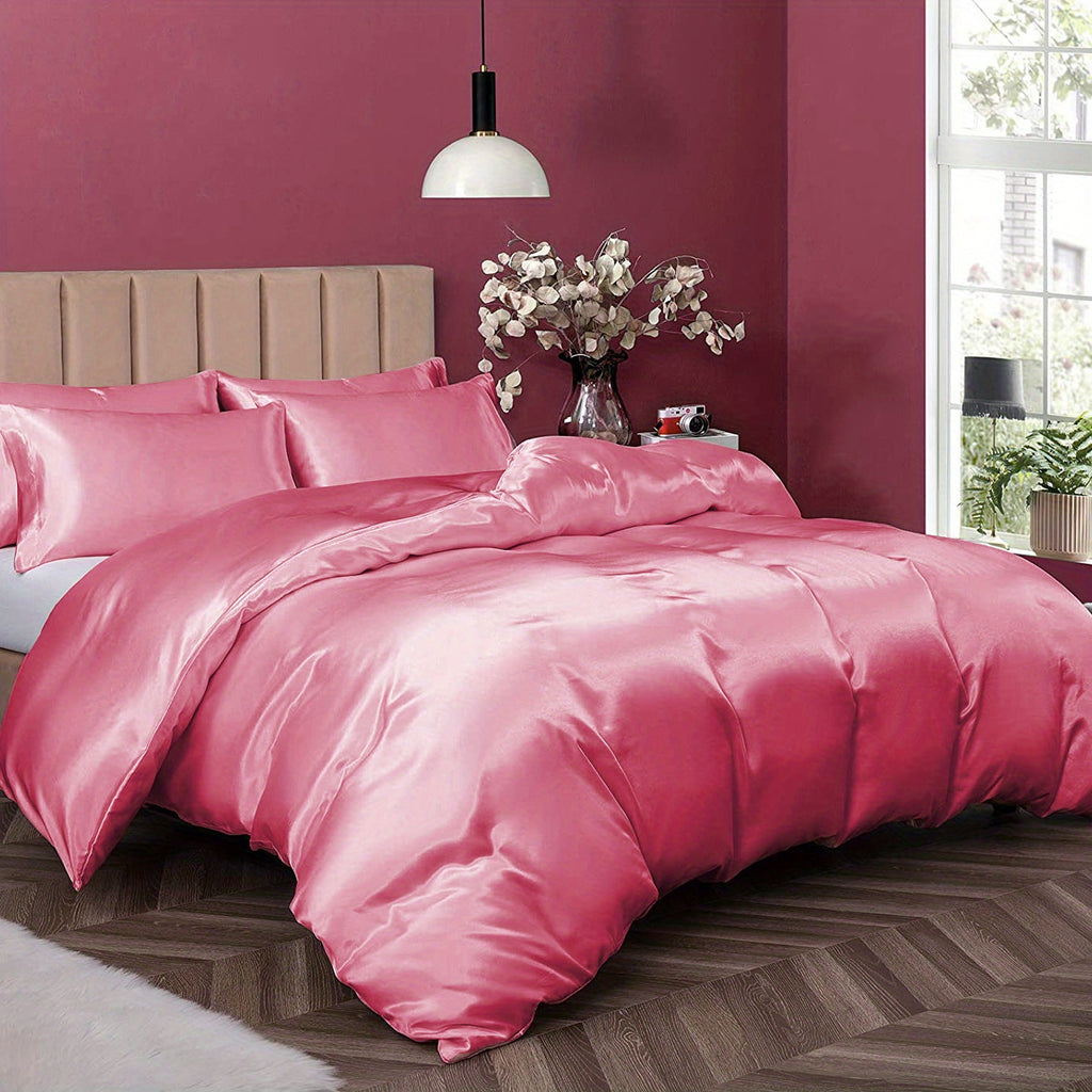 Satin Duvet Cover with Luxurious Look – Comfort and Class