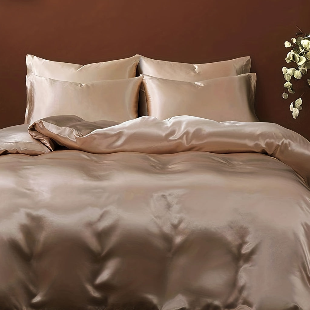 Satin Duvet Cover with Luxurious Look – Comfort and Class