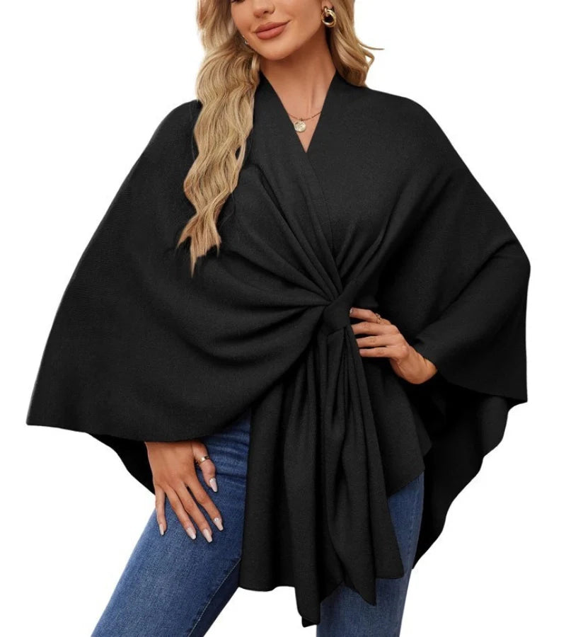 Marisa | Chic multi-purpose poncho cape