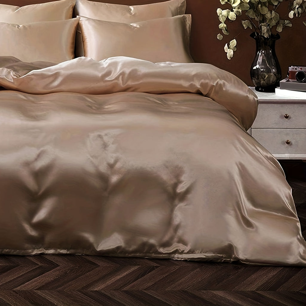 Satin Duvet Cover with Luxurious Look – Comfort and Class