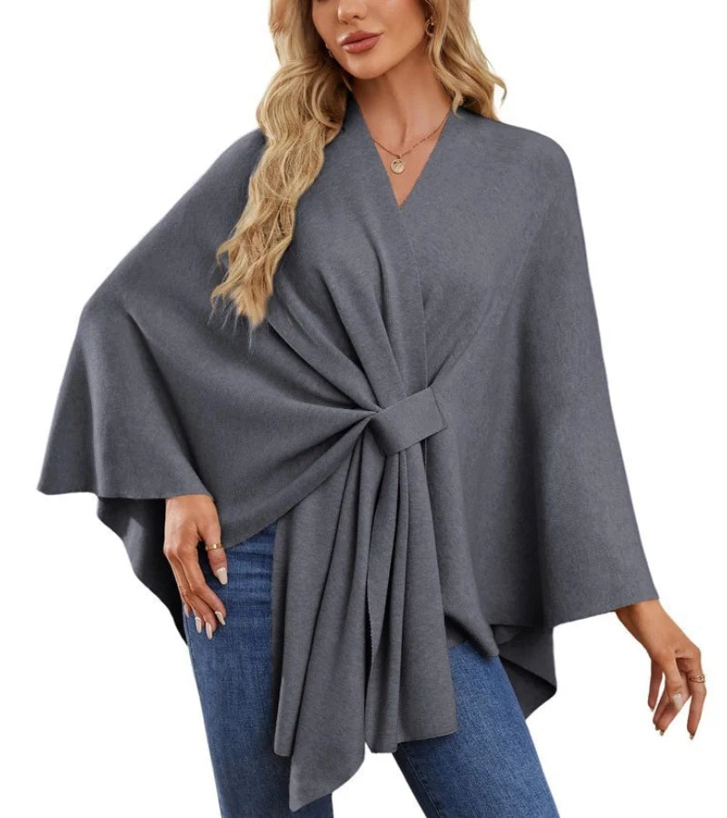 Marisa | Chic multi-purpose poncho cape