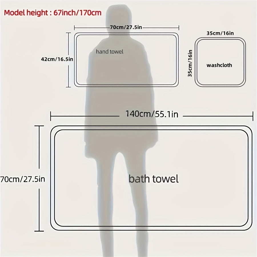 18-piece luxury towel pack – Extra absorbent and perfect for the whole family