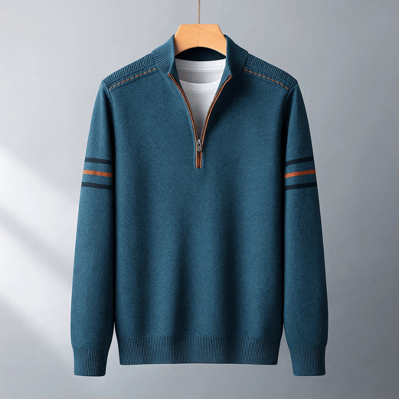 Modern Half-Zip Sweater Ease