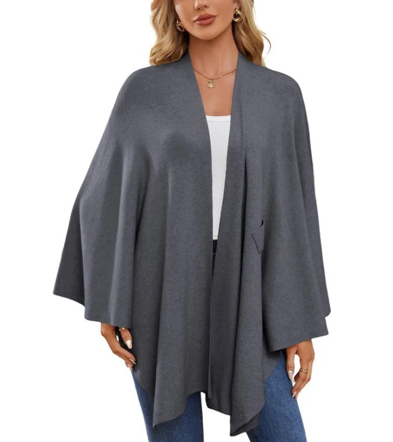 Marisa | Chic multi-purpose poncho cape