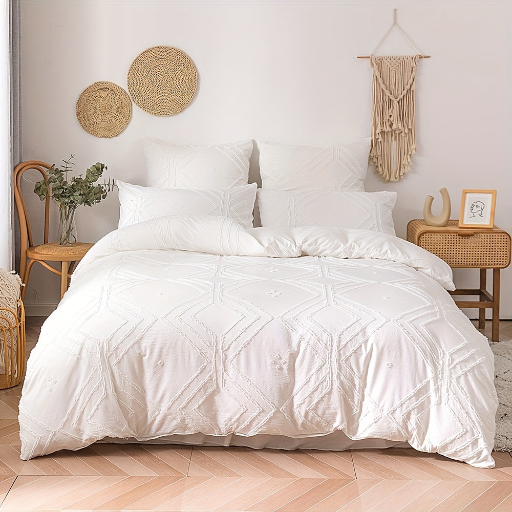 Decorative Duvet Cover with Pillows – Elegant Bedding for Peaceful Sleep