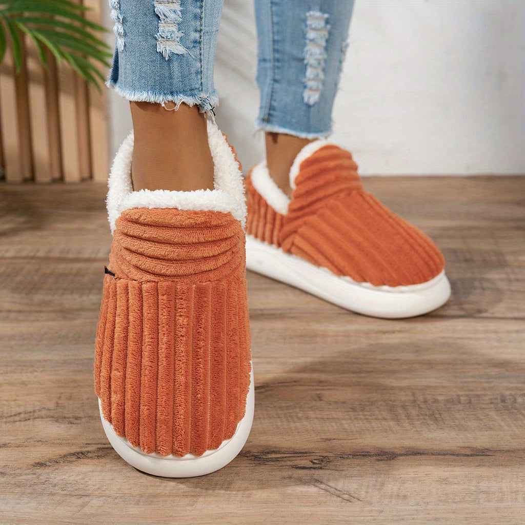 Cozy Step Plush Slippers