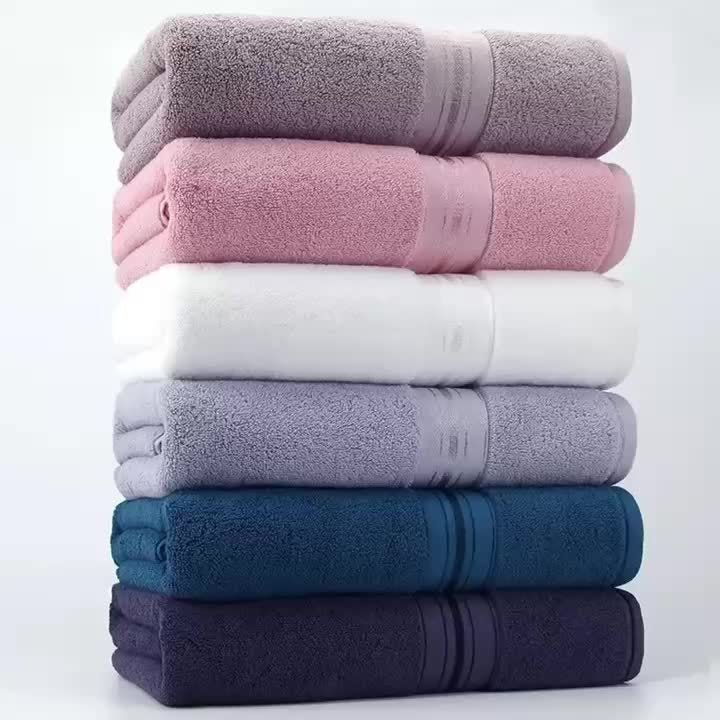 Towel set 6 pieces – Soft, absorbent cotton towels for the bathroom