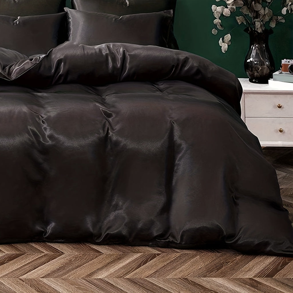Satin Duvet Cover with Luxurious Look – Comfort and Class