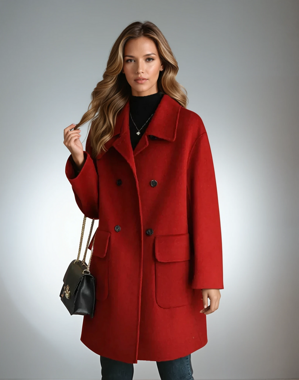 Margaret | Timeless Wool-Blend Coat
