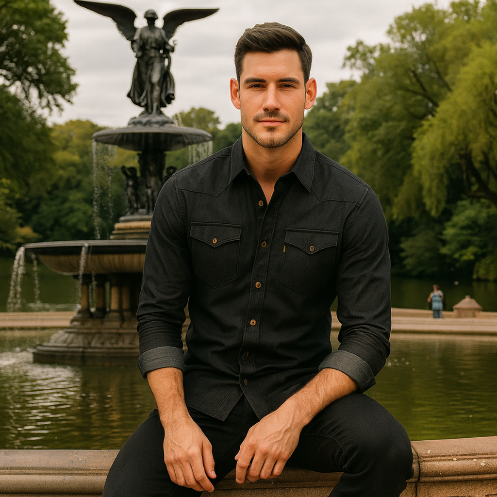 The Ashford Denim Shirt for Men