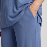 Oversized top s krátkými rukávy a širokými nohavicemi