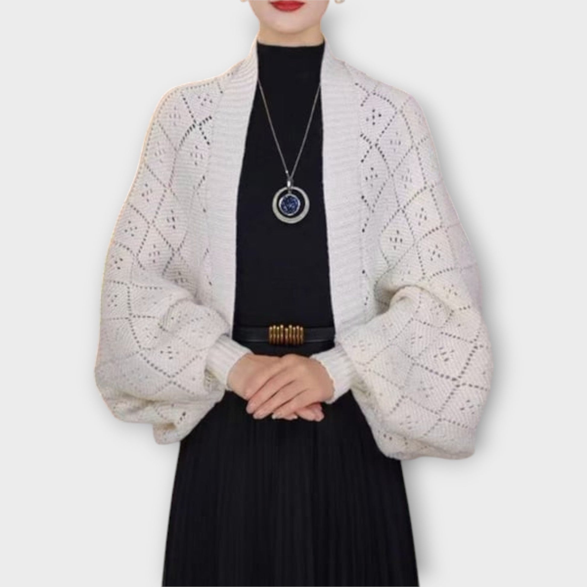 Maeve Textured Cocoon Cardigan