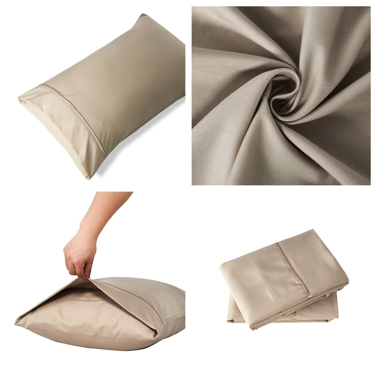 Simple Pillowcases in Modern Colors – Soft and Easy to Care for