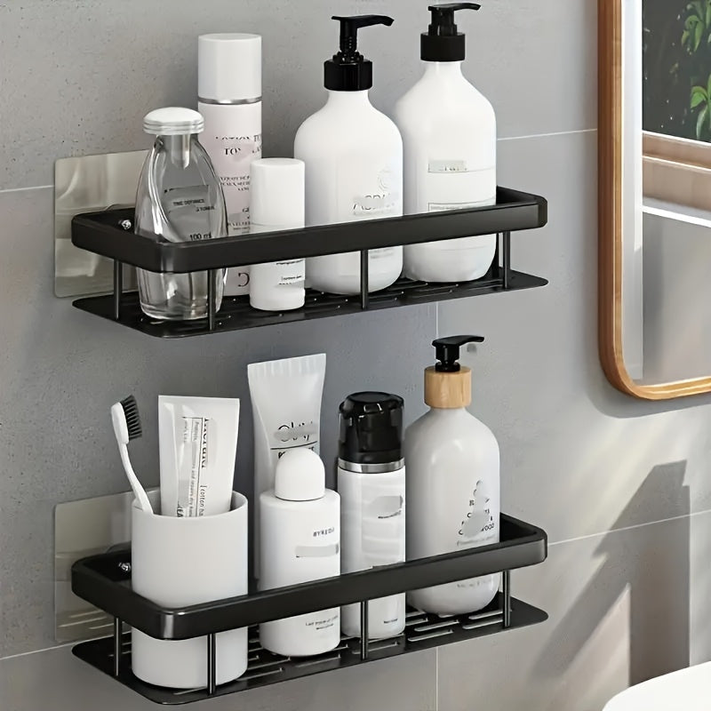 Storage Shelf for Shampoo and Soap – Modern Design without Screws