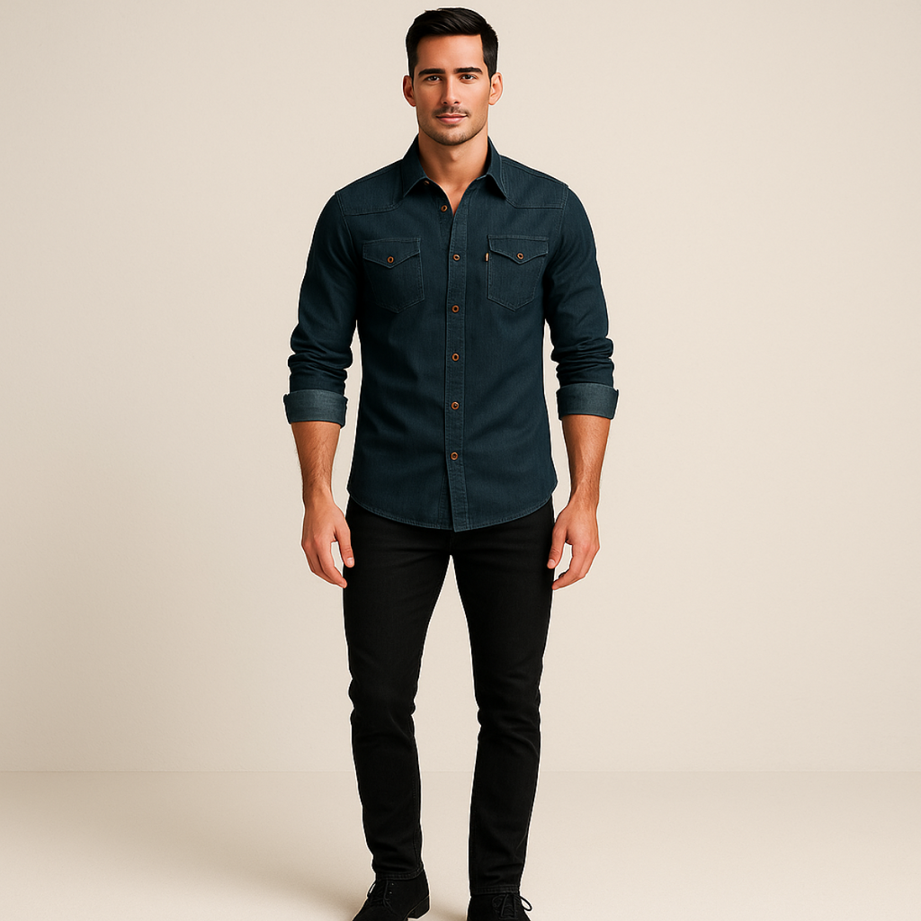The Ashford Denim Shirt for Men