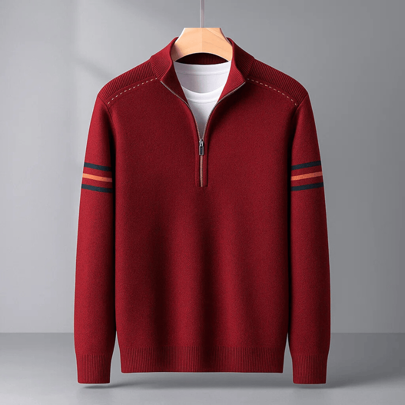 Modern Half-Zip Sweater Ease