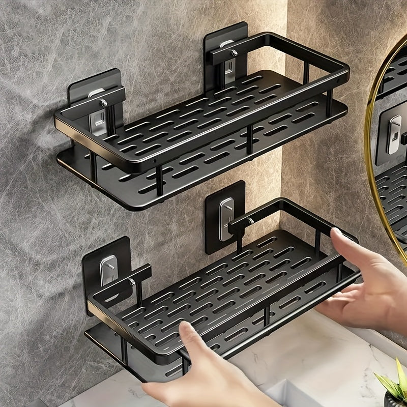 Storage Shelf for Shampoo and Soap – Modern Design without Screws