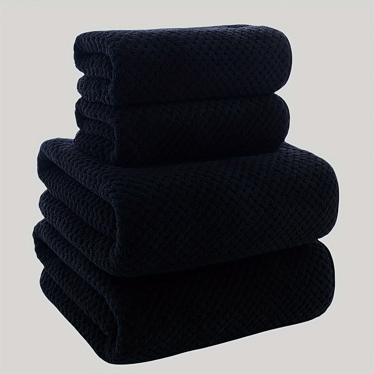 Luxurious 4-piece Towel Set – Soft and Absorbent Towels in a Set