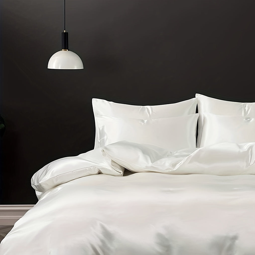 Satin Duvet Cover with Luxurious Look – Comfort and Class