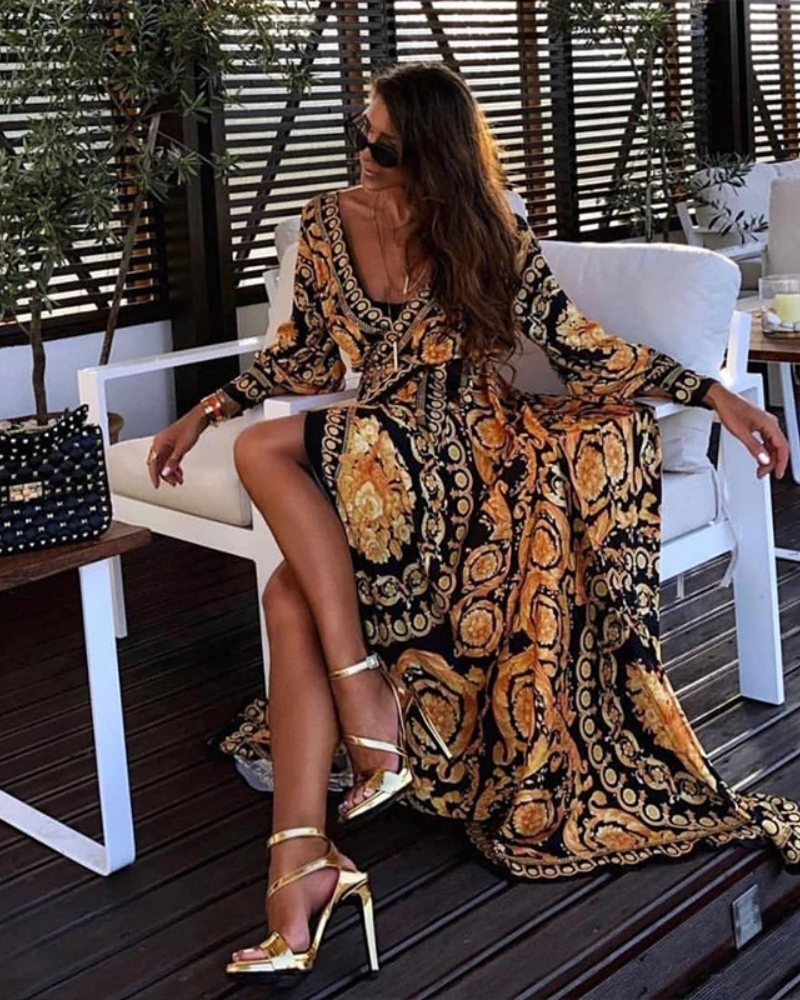 Women's Elegant Flowing Dress