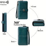 ClassicID - Portefeuille de voyage rétro RFID