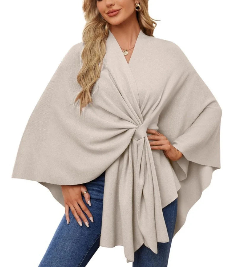 Marisa | Chic multi-purpose poncho cape