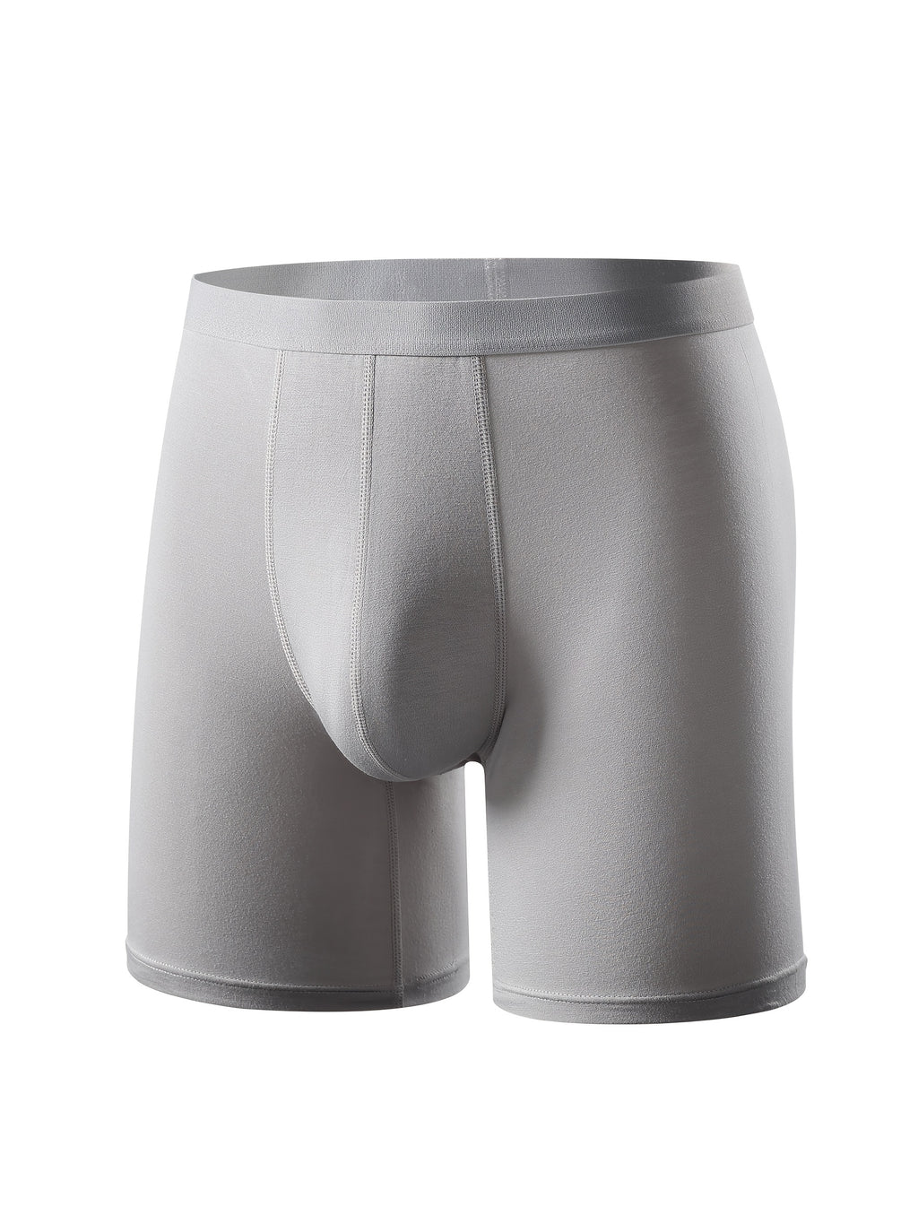 Men's mid-rise bamboo fiber boxer shorts - Moisture-wicking, breathable underwear