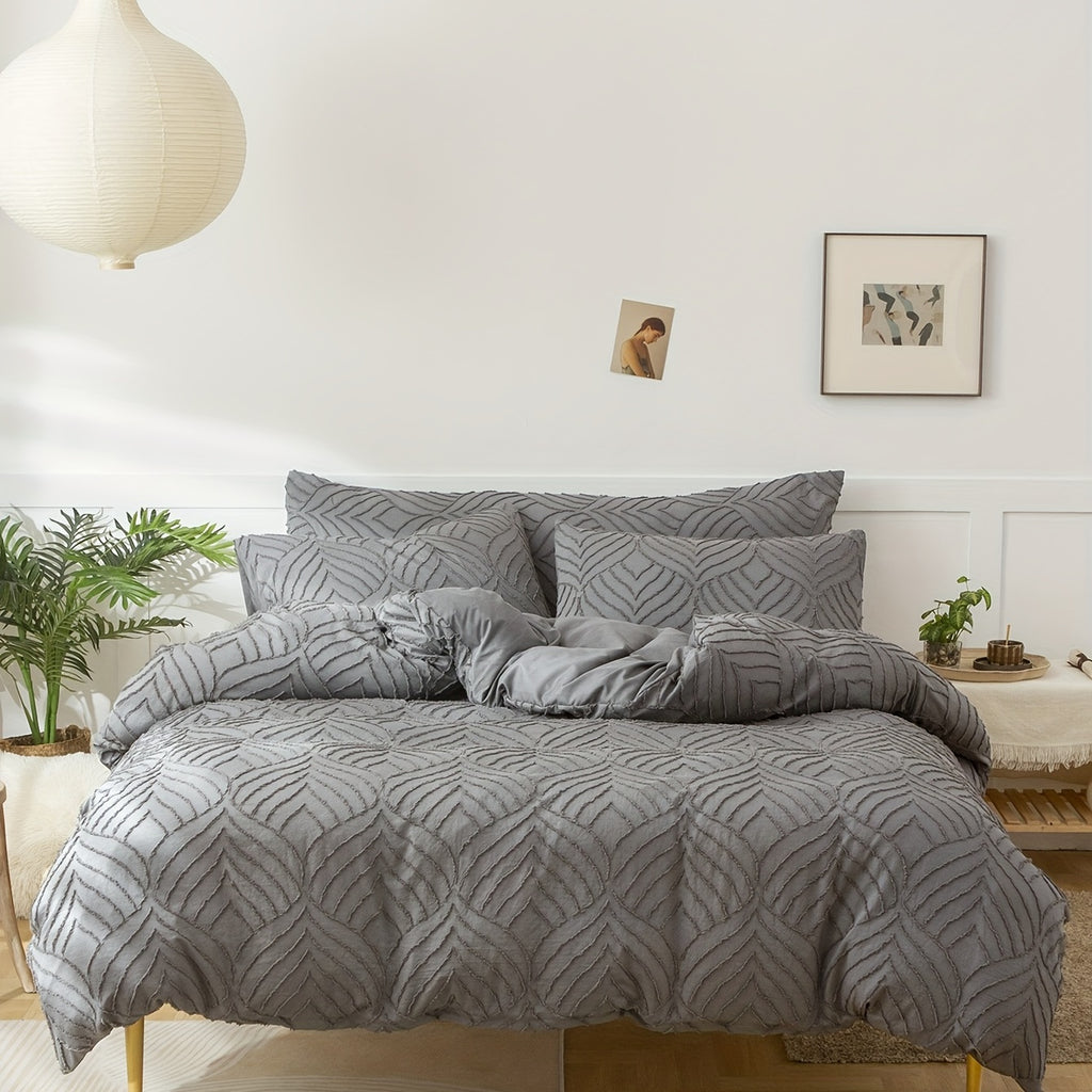 Soft Duvet Cover Set with Pillowcases – Winter Friendly and Comfortable