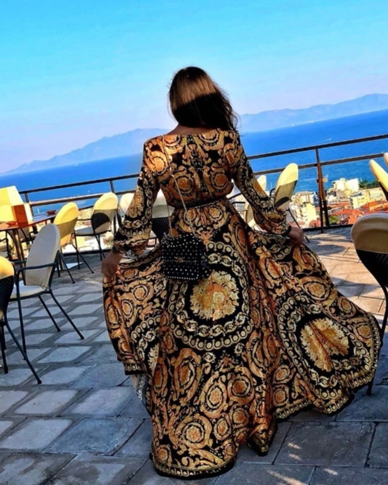 Women's Elegant Flowing Dress