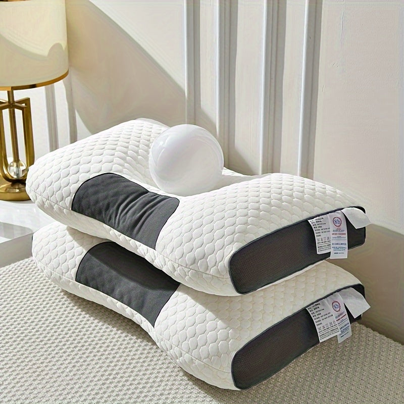 Ergonomic Memory Foam Pillow – Supports Neck, Shoulders and Spine