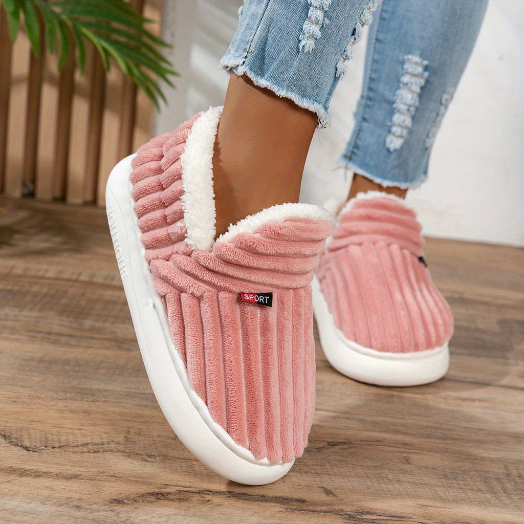 Cozy Step Plush Slippers