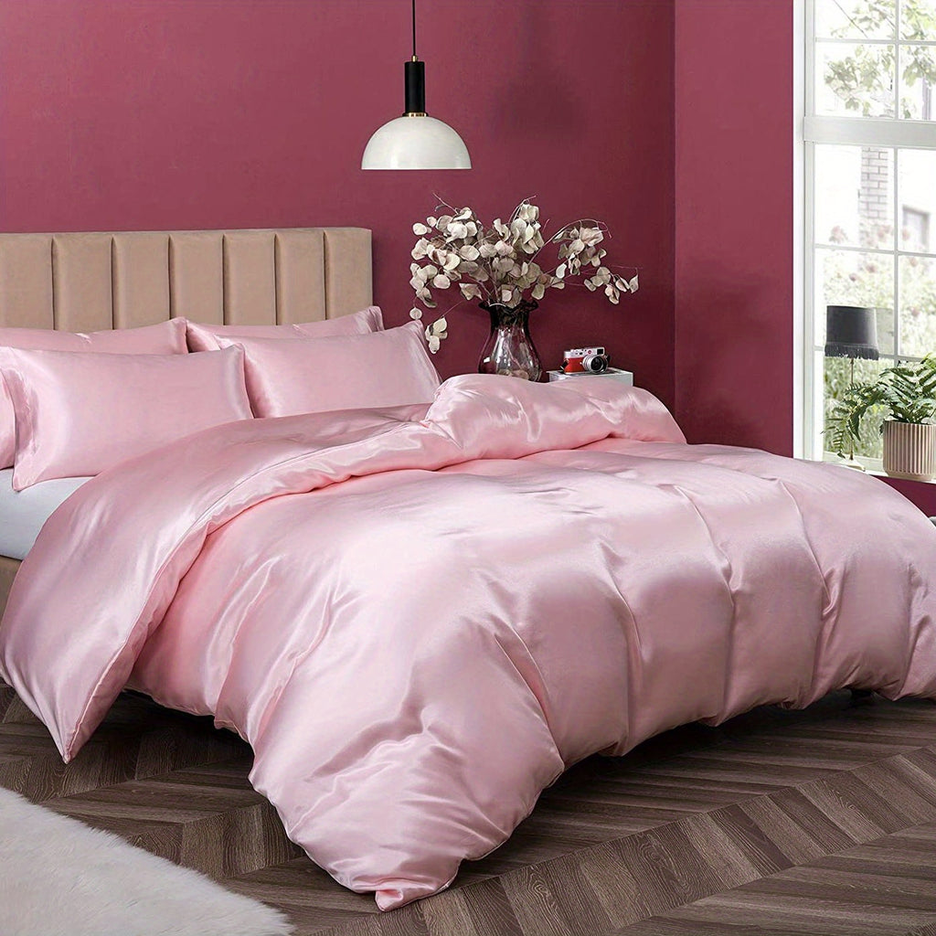 Satin Duvet Cover with Luxurious Look – Comfort and Class