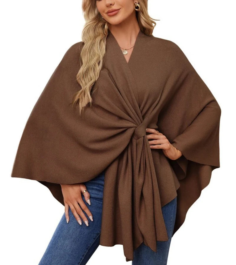 Marisa | Chic multi-purpose poncho cape
