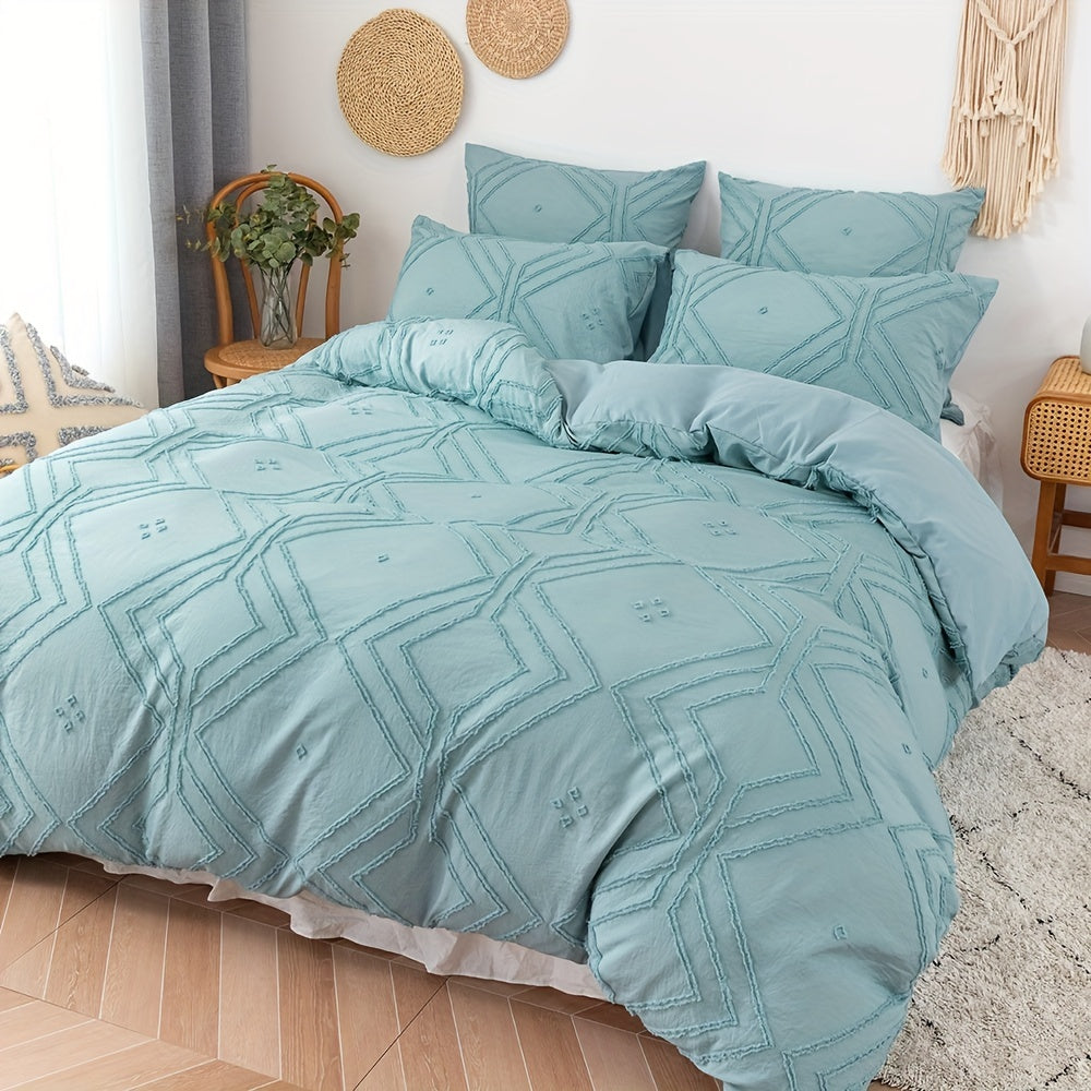 Bohemian pattern duvet cover for all seasons, comfortable soft bedding for the bedroom