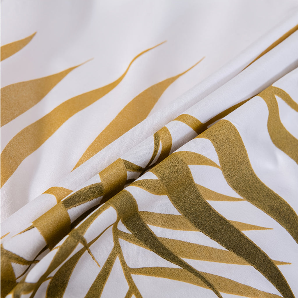 Palm Leaf Bedding Set – Soft and Breathable Microfiber