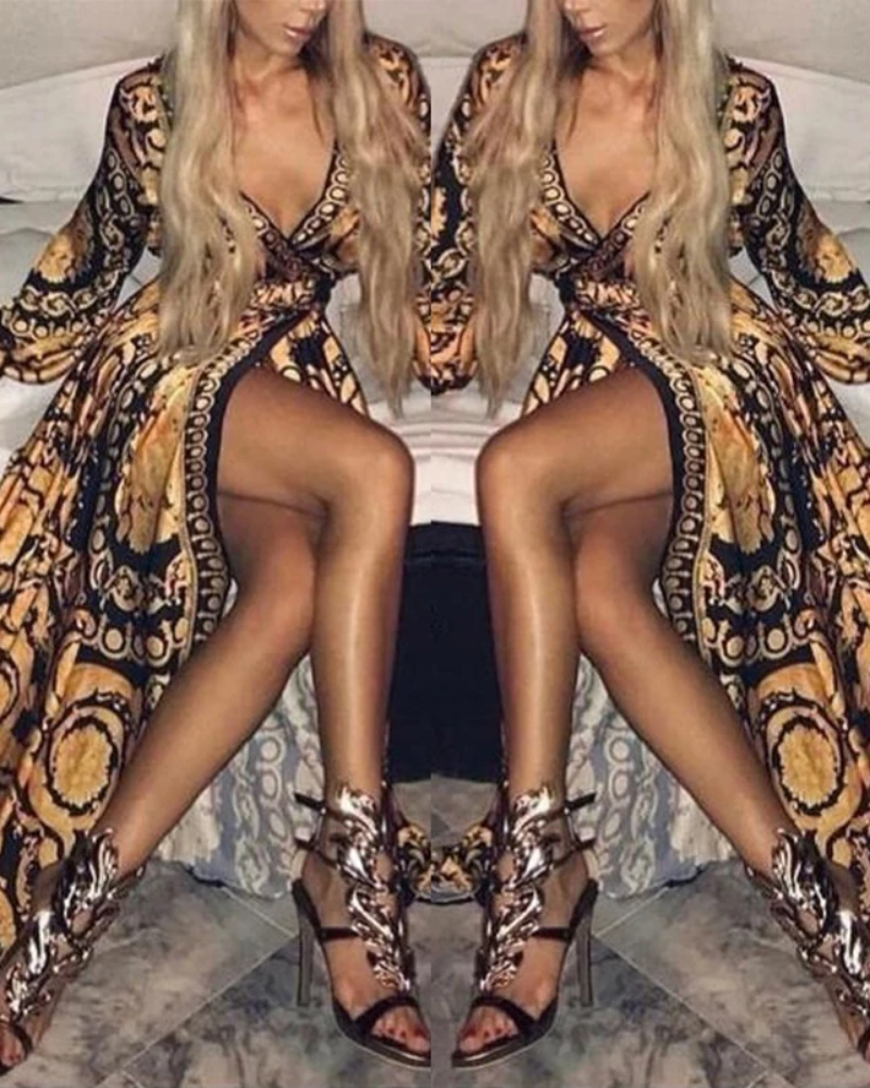 Women's Elegant Flowing Dress