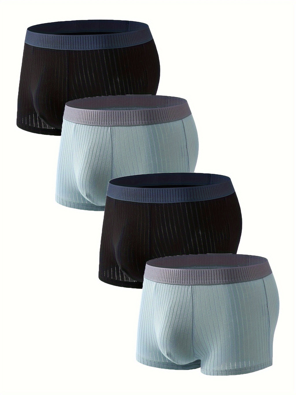 Soft underpants with elastic – Mix of green, black, blue and grey tones