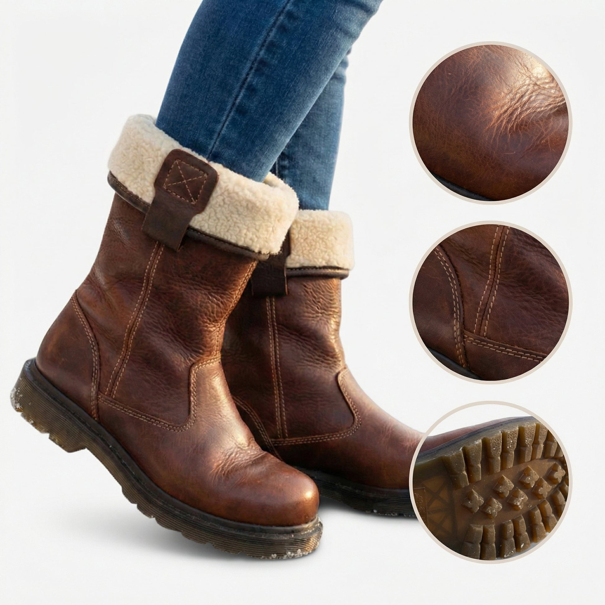 Valerie | Cosy Fur-Lined Winter Boots