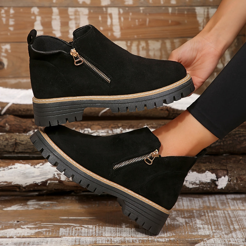 Women's Stylish Support Boot - Comfort Boot