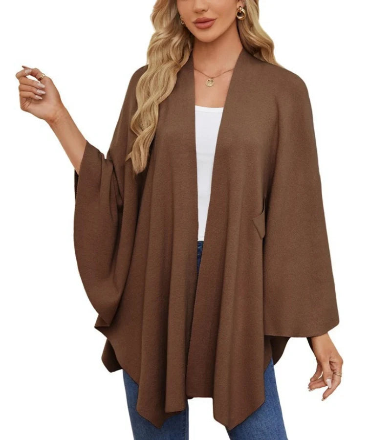 Marisa | Chic multi-purpose poncho cape