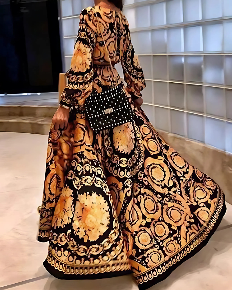 Women's Elegant Flowing Dress